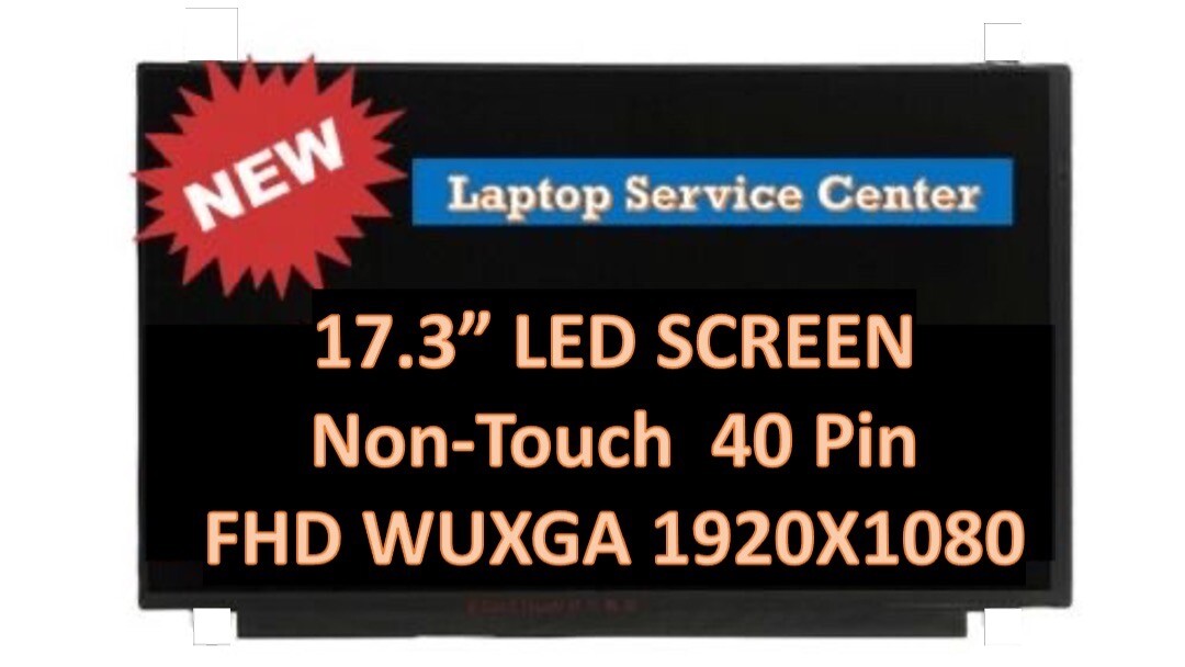 MSI GS75 STEALTH-479*144 HZ* LCD Screen Matte FHD 1920x1080 Display 17.3 in