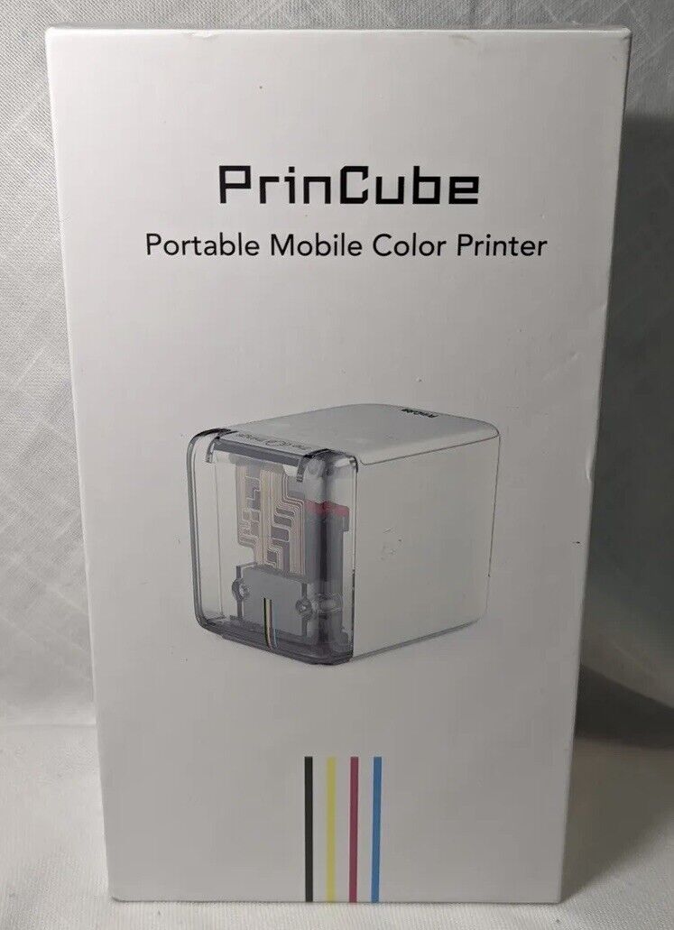 NEW Princube Portable Mobile Color Printer
