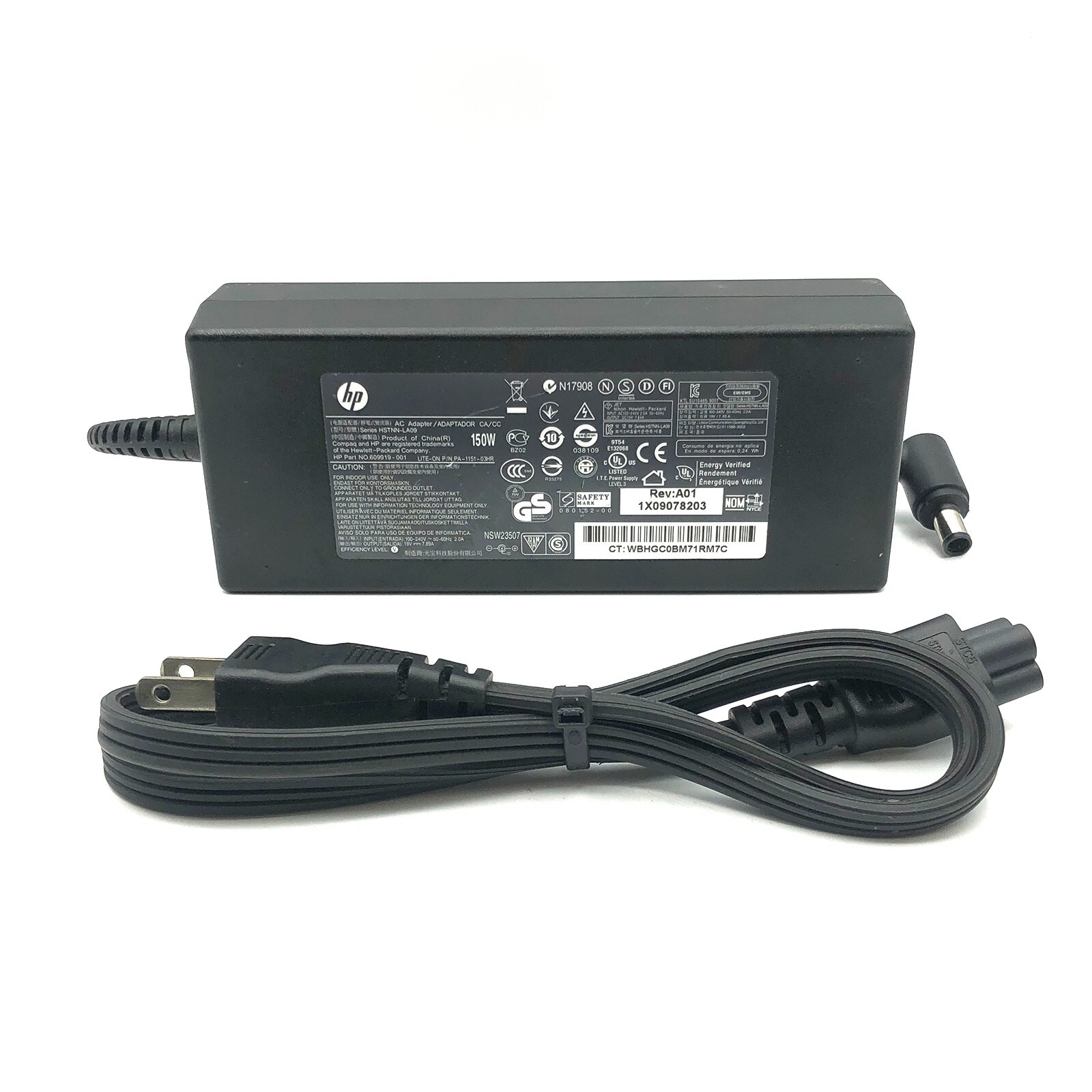 Genuine 150W HP AC Adapter 19V 7.89A Charger HSTNN-LA09 PA-1151-03H R519333-001