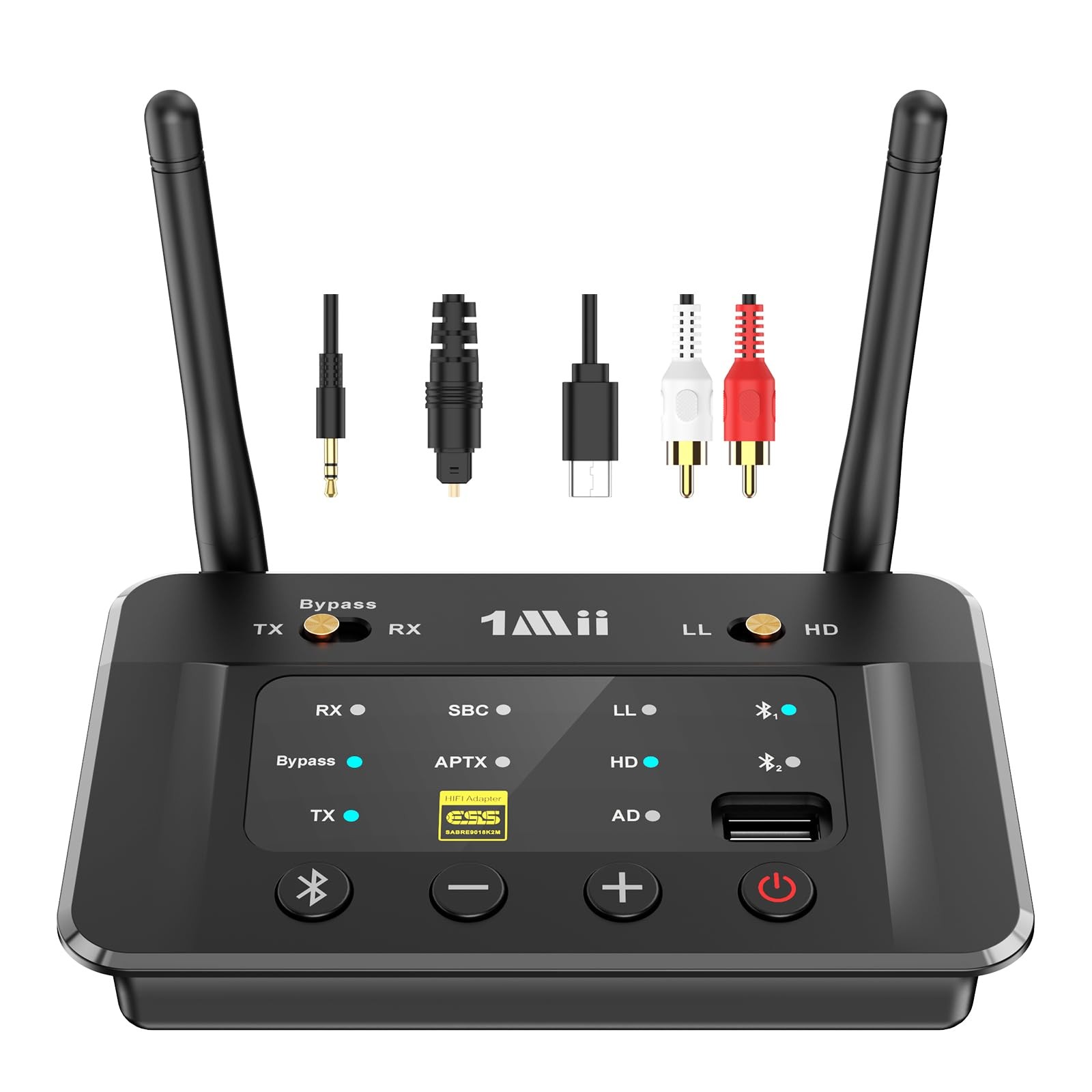 B03S Bluetooth 5.3 Transmitter Receiver for TV Home Stereo