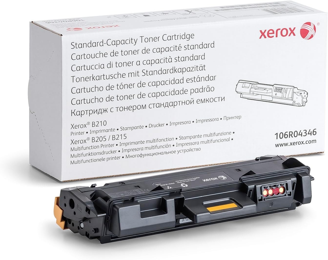 Xerox 106R04346 Black Standard Capacity Toner Cartridge