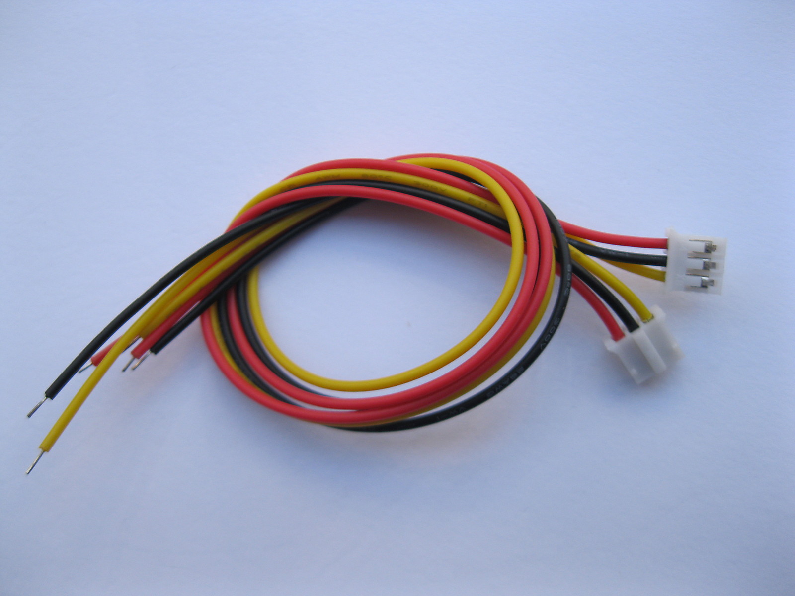 50 pcs PH 2.0mm Pitch 3 Pin Female Connector with 26AWG 200mm Leads Cable New