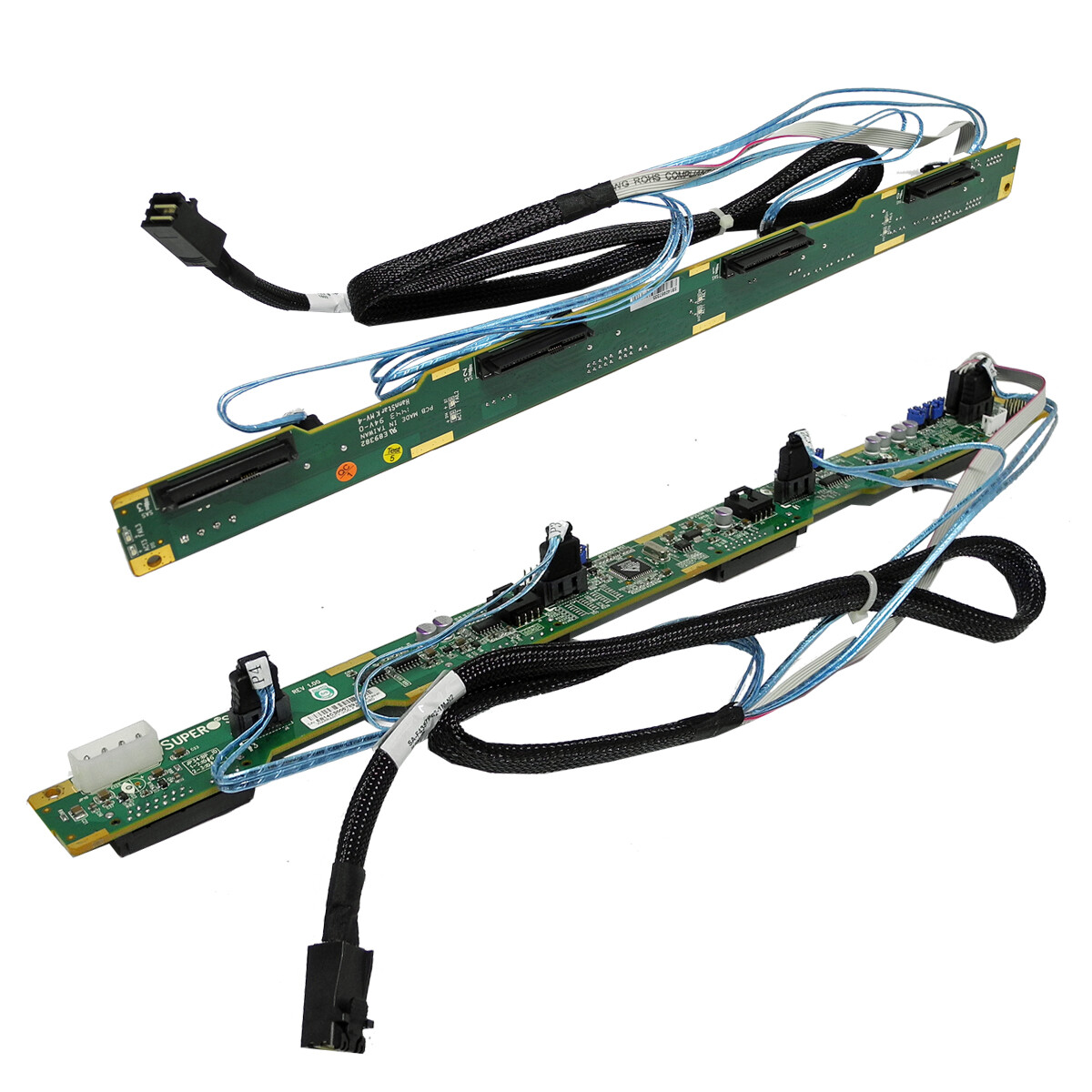 Supermicro SAS815TQ 4x3.5” LFF Backplane for CSE-819U Chassis + SAS/SATA Cable