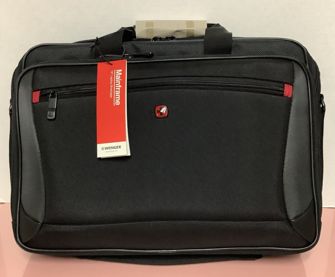Wenger & Swissgear 64038010 WENGER MAINFRAME 16" LAPTOP BRIEFCASE