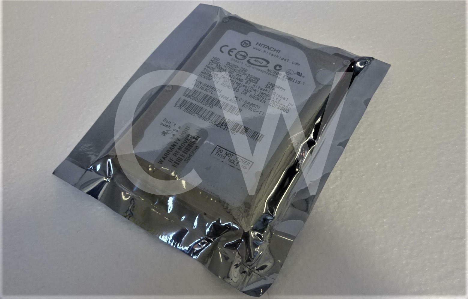 HTS542525K9SA00 0A54976 Hitachi 250GB 5400RPM 1.5Gbps 2.5" SATA HDD Hard Drive
