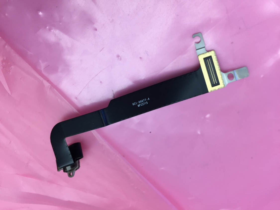 For MacBook Retina 12" A1534 2015 DC Jack USB-C Connector with Cable 821-00077-A