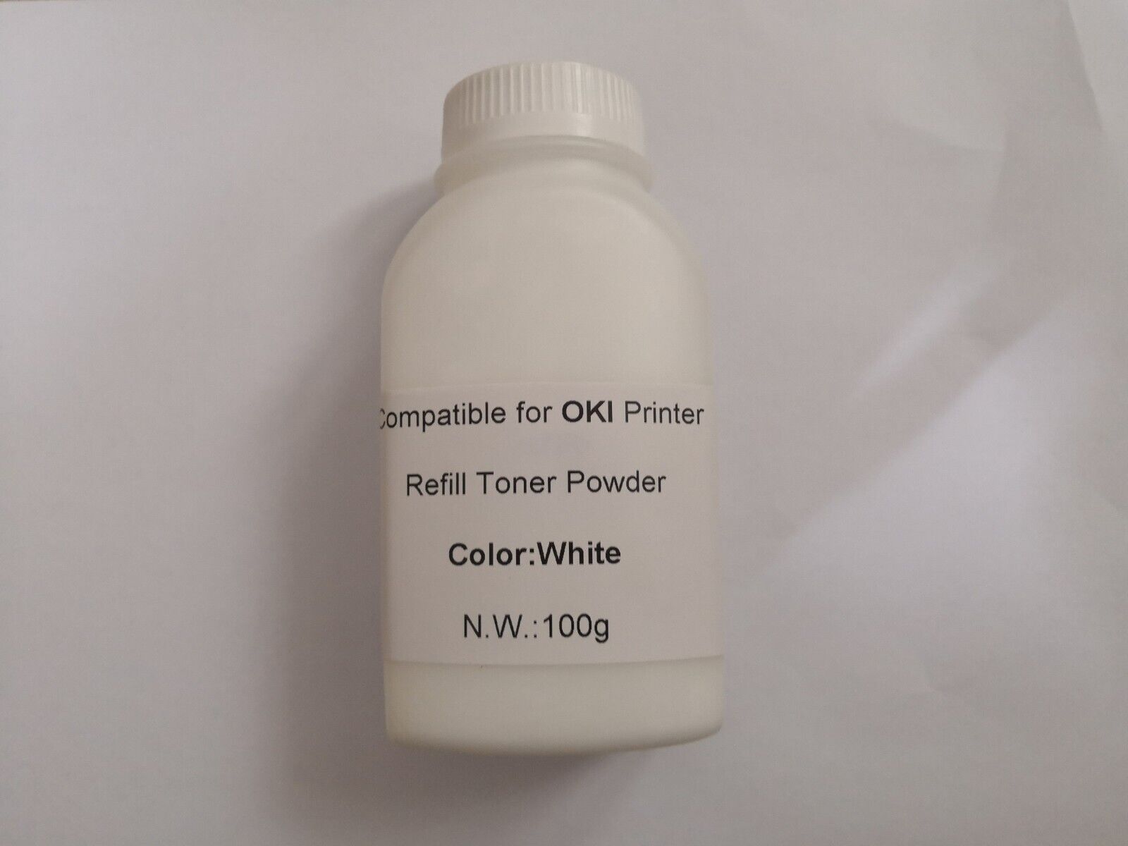 White Toner Powder Refill for OKI C310 C330 C561 C710 C711WT C910 C911 C941 C921