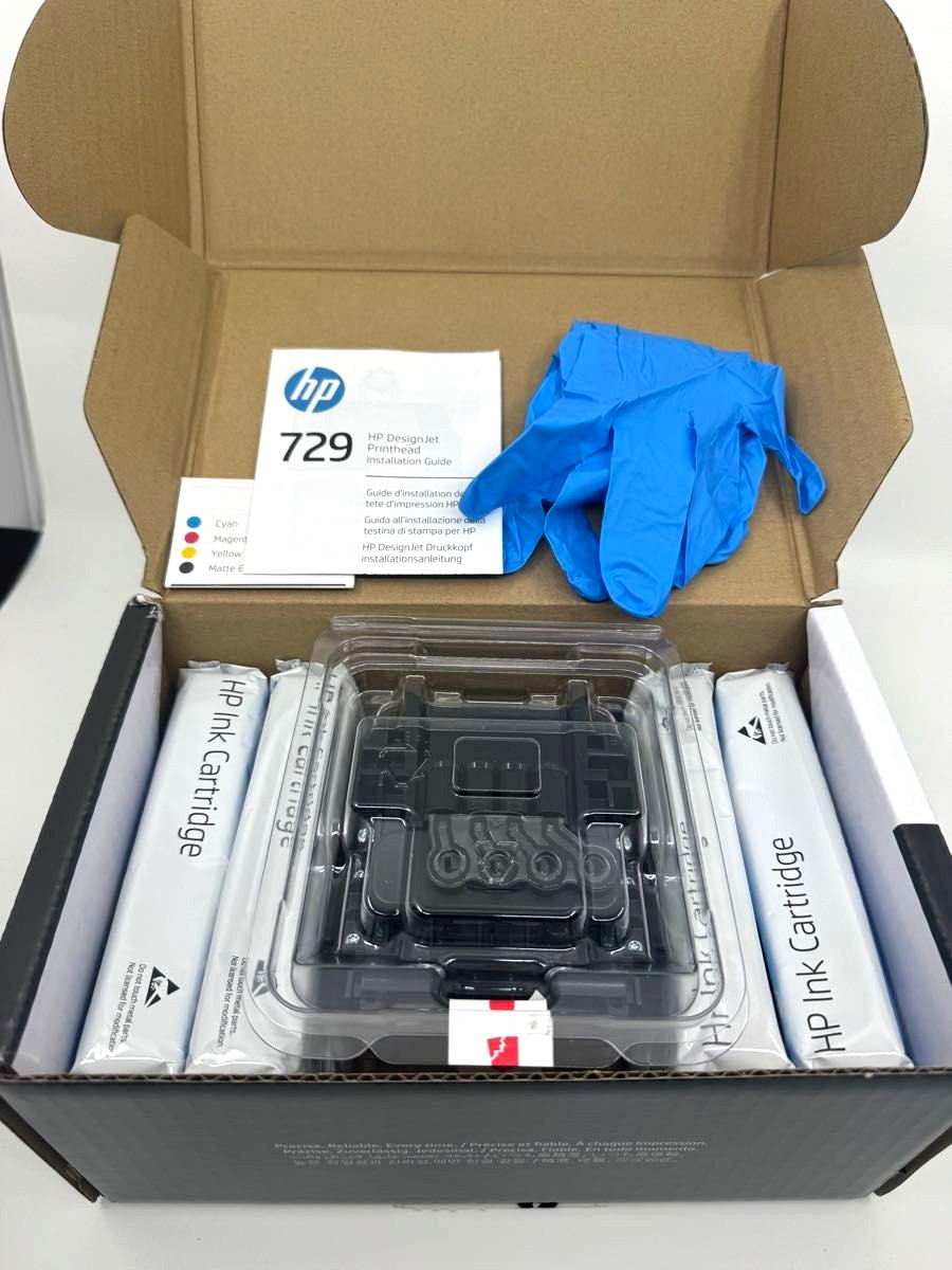 HP Printhead Replacement Kit 729 F9J81A for T730 T830 Open Box Sealed Inner Bags