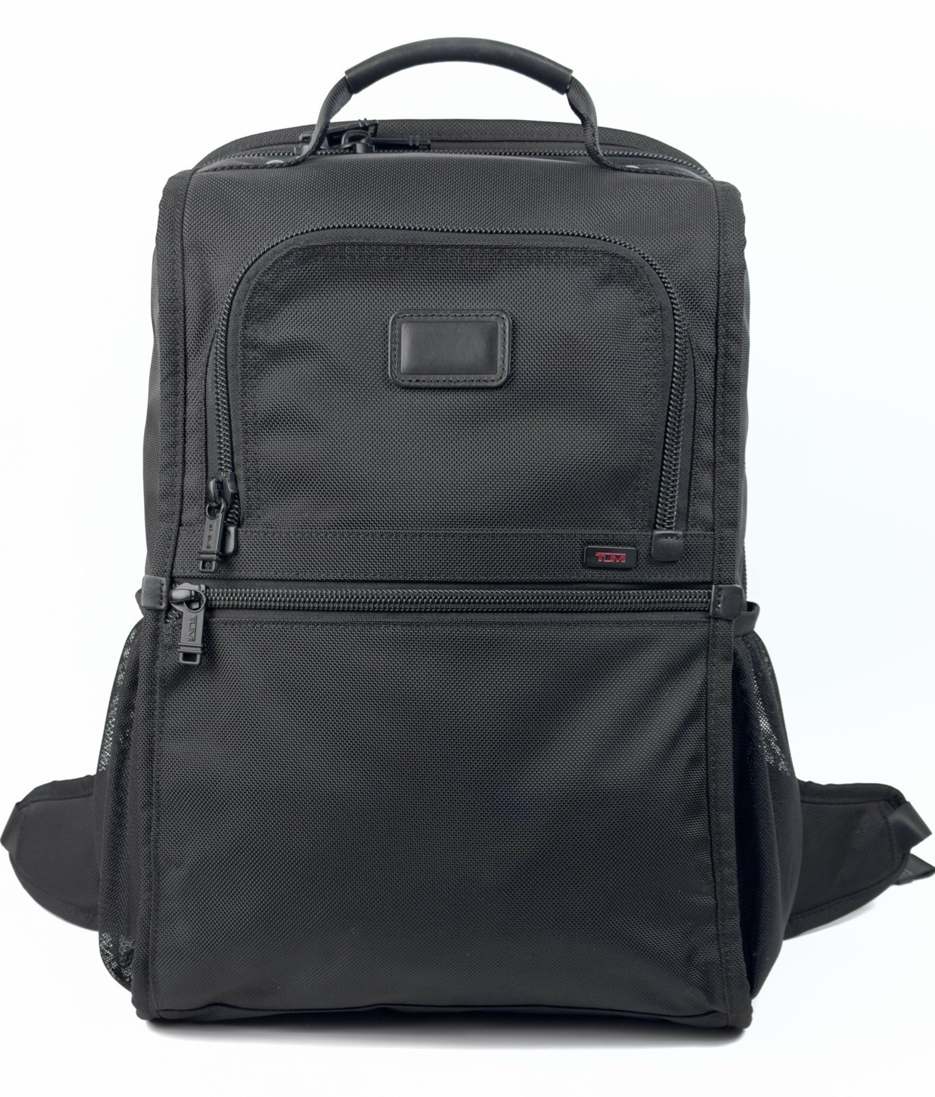 TUMI Alpha Slim Backpack Black FXT Ballistic Nylon Business Travel - N. MINT