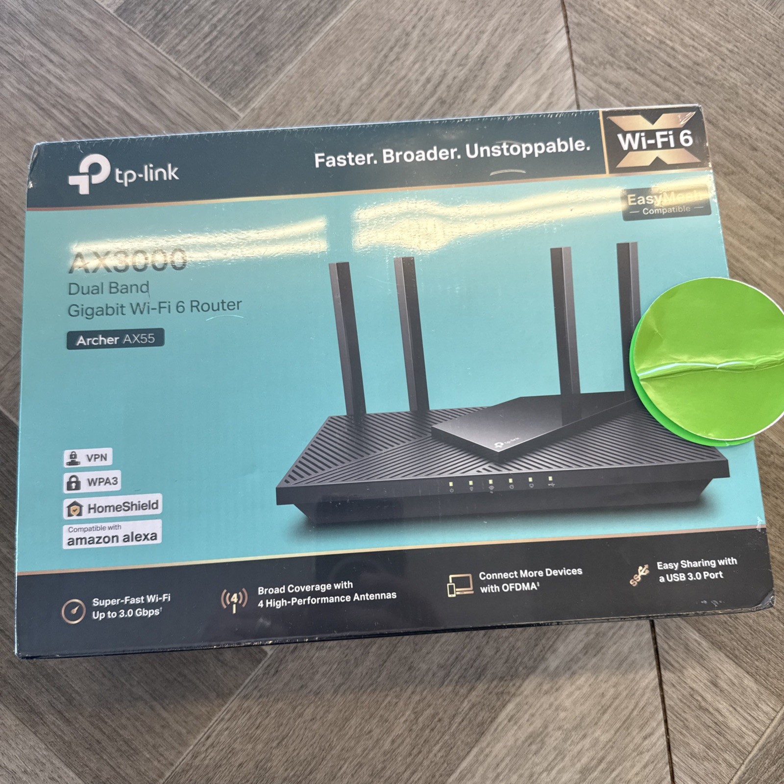 AX3000 Dual Band WiFi 6