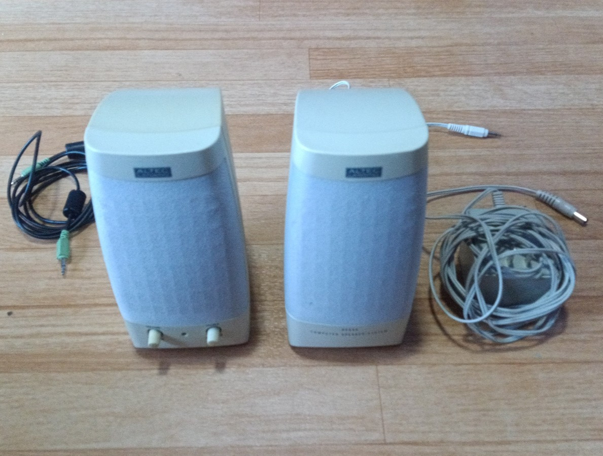 Vintage Altec Lansing (ACS43) Computer Speakers, Retro, Power & AUX Included