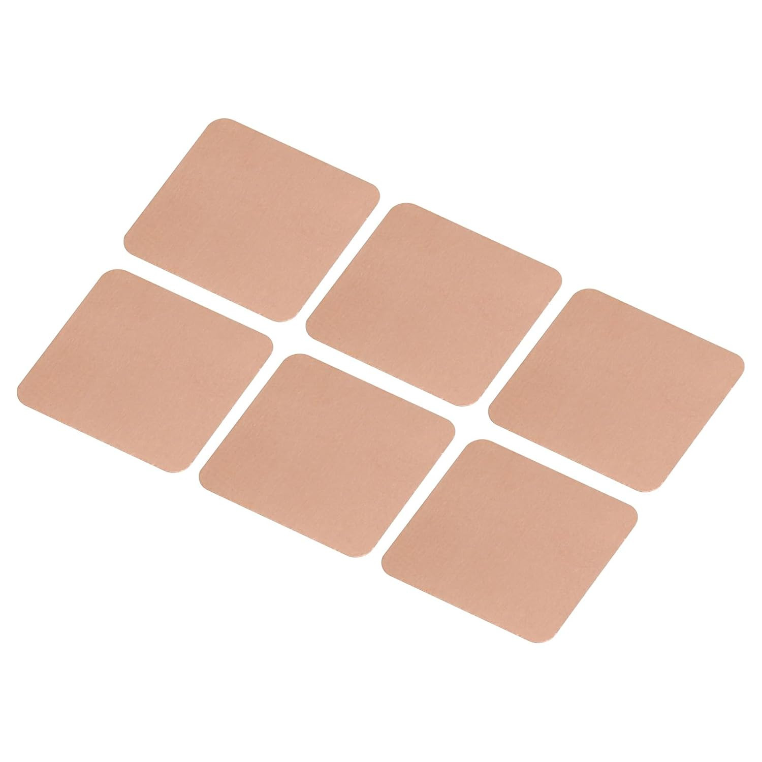 Heatsink Copper Pad Shim 15Mm X 15Mm X 0.1Mm Thermal Conductive