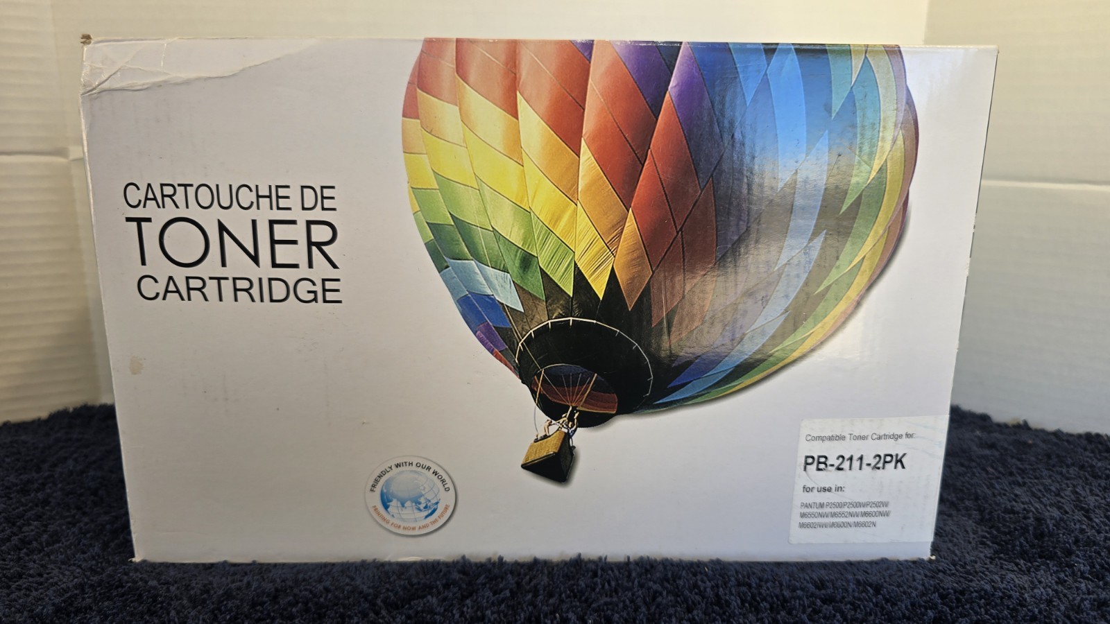 PB-211-2PK Compatible Toner Cartridge Set Sealed For Pantum Printers