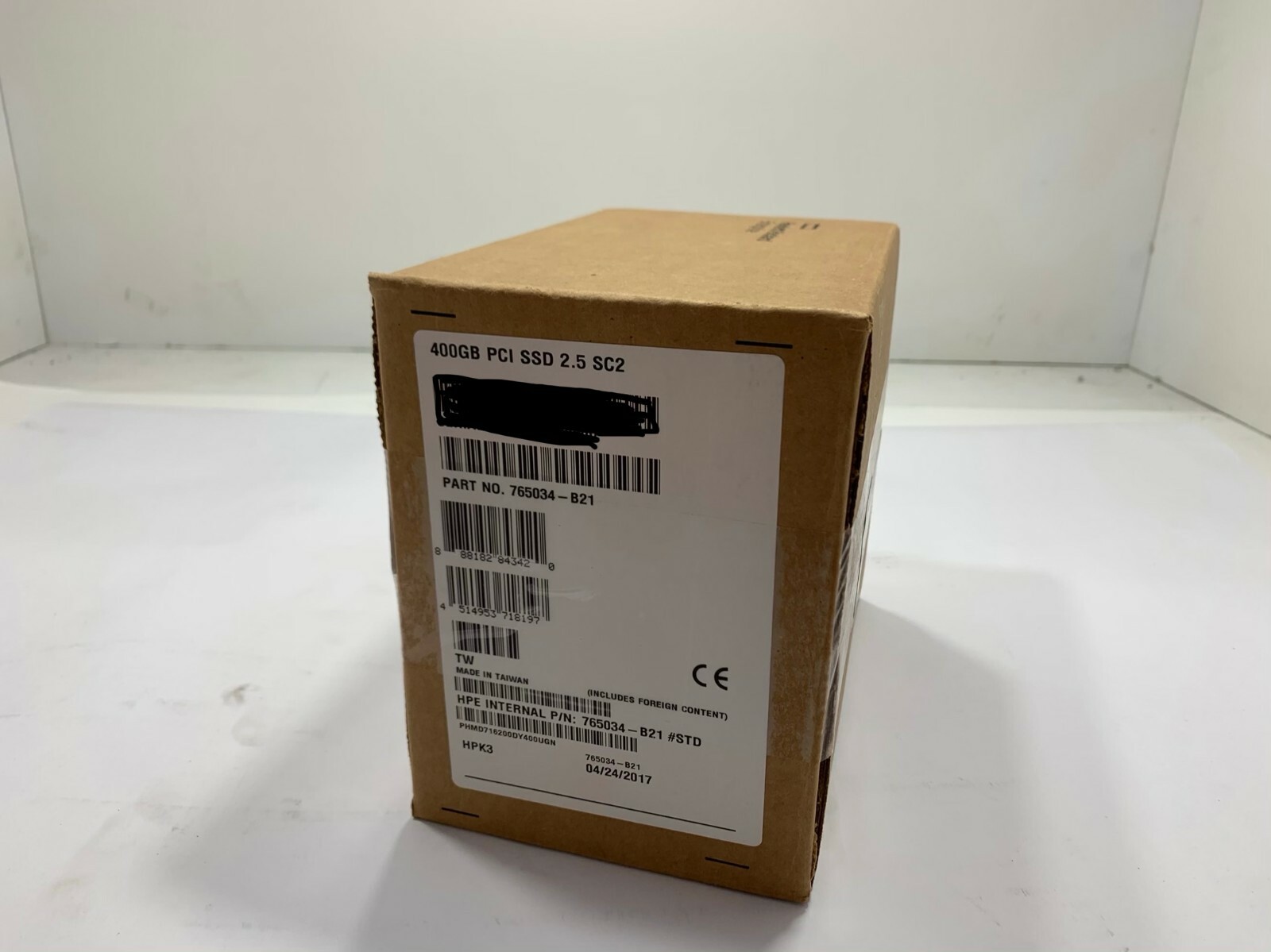 765034-B21- HPE 400GB NVMe X4 Lanes Mixed Use SFF 2.5" SN2 SSD Hard Drive