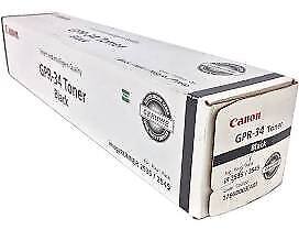 Genuine Canon GPR-34Bk Damaged Box Black Toner Cartidge - Damaged Box