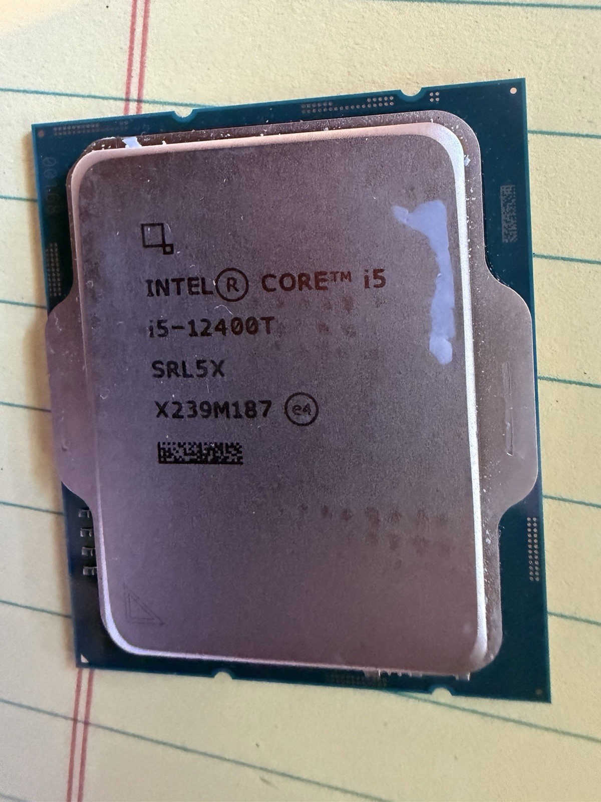 Intel Core i5-12400T SRL5X 1.8GHz | 18MB 6-Core LGA1700 CPU Processor