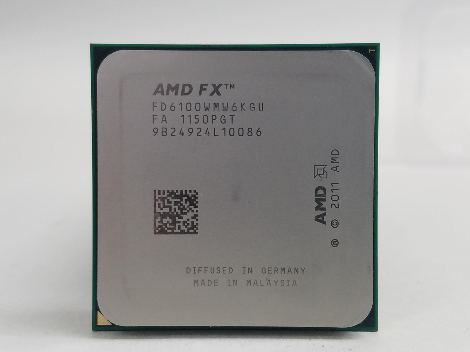 AMD FX-6100 3.3 GHz Socket AM3+ Desktop CPU Processor FD6100WMW6KGU