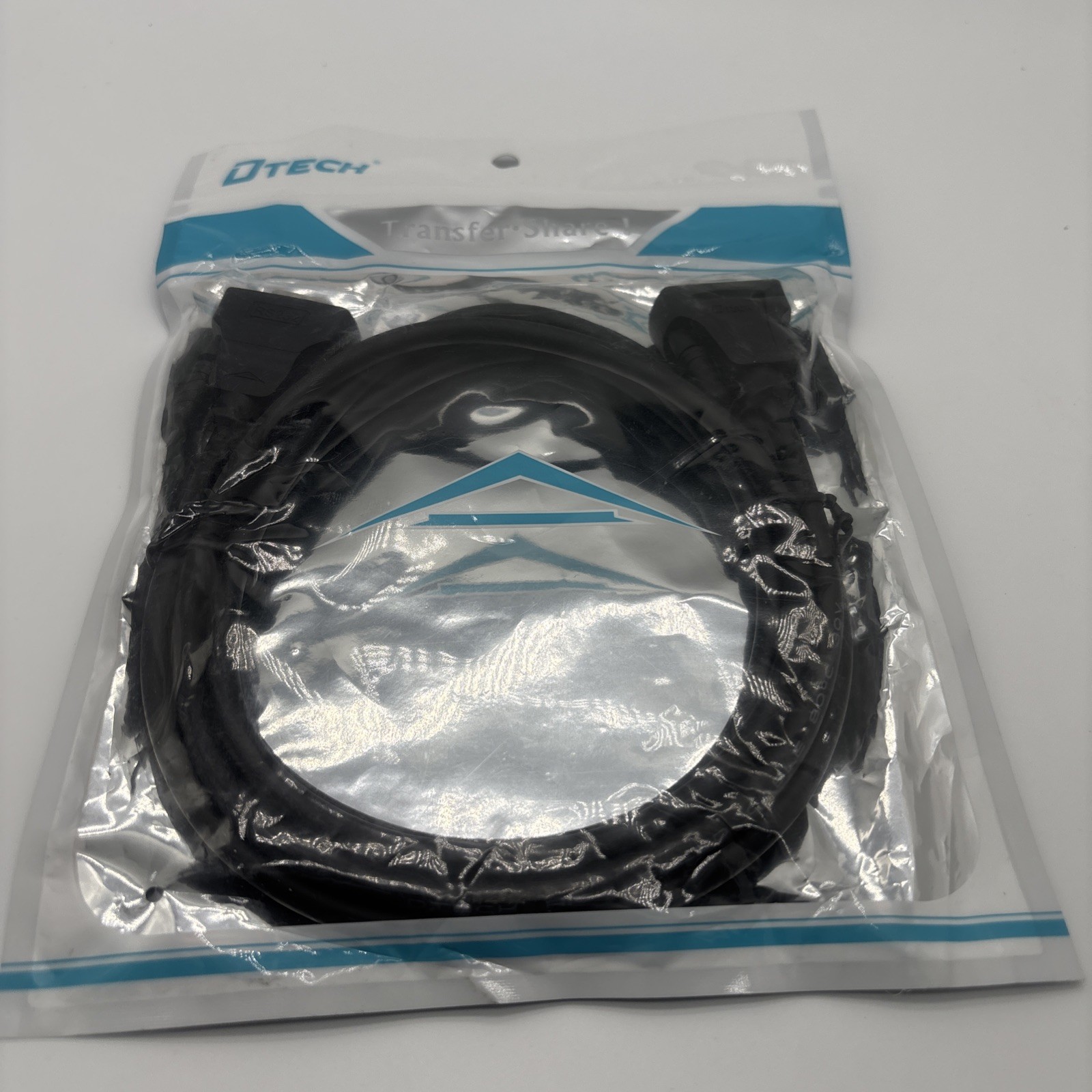 Dtech DT-9005A RS232 Serial COM DB9 Straight Through Cable Male-to-Male 5ft