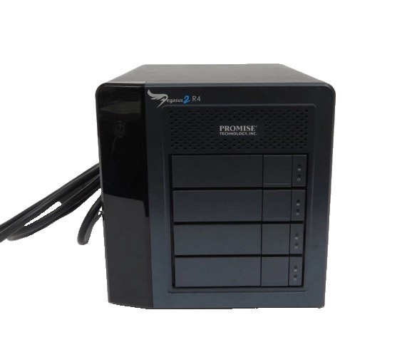 Promise Technology Pegasus2 R4 Thunderbolt RAID Storage Array 3tb x 4