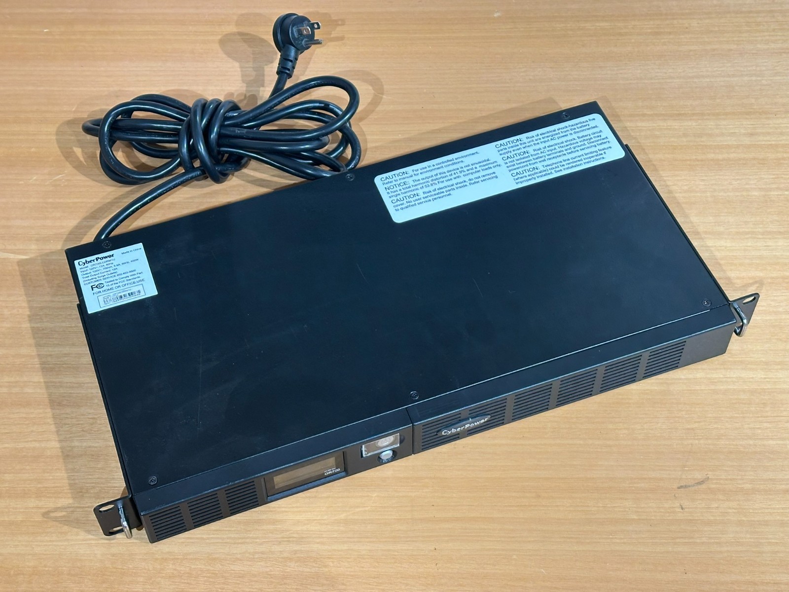 CyberPower OR700LCDRM1UA UPS System 700va/400w