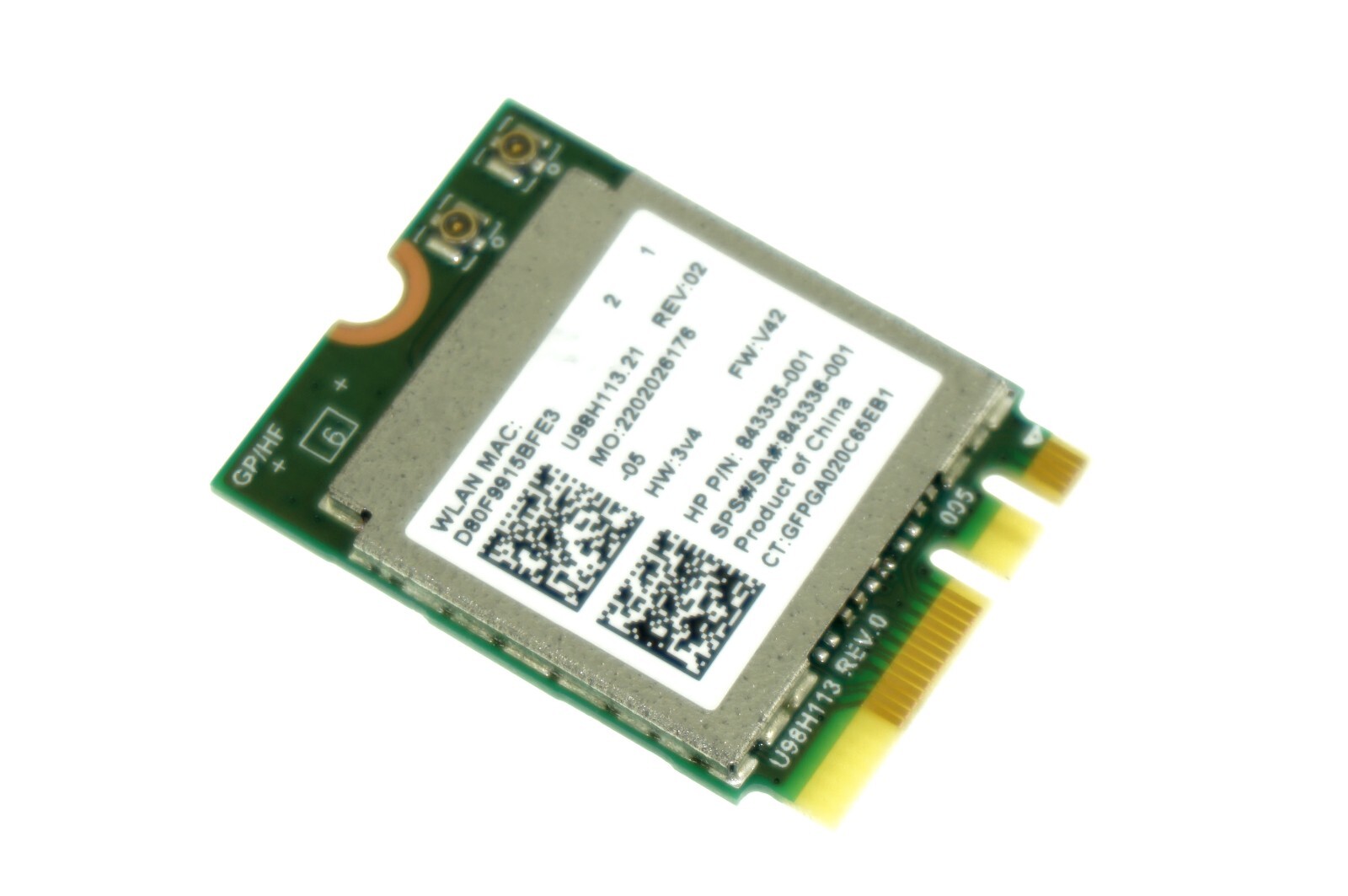 857334-855 843335-001 GENUINE HP WIRELESS CARD 15-AY 15-AY173DX (CB77)