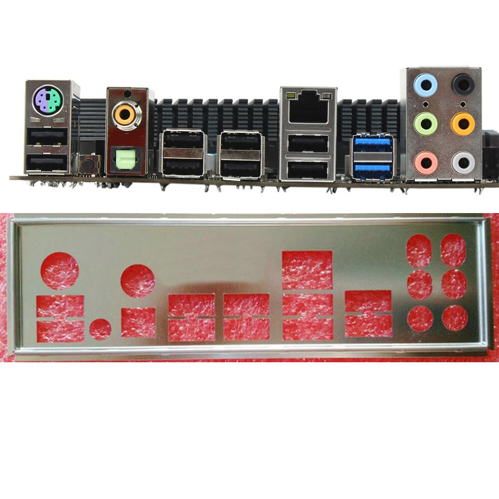 For MSI 990XA-GD55 Motherboard IO Shield I/O Shield Backplate OEM