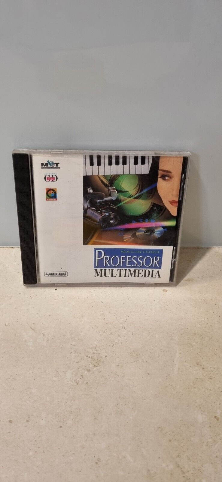 NOS Macintosh Professor Multimedia Individual Software Inc QuickTime CD-ROM 1994