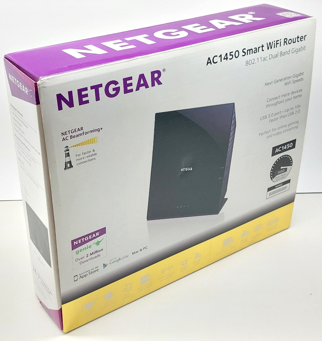 Netgear AC1450 Smart WiFi Router Dual Band Gigabit 606449096538