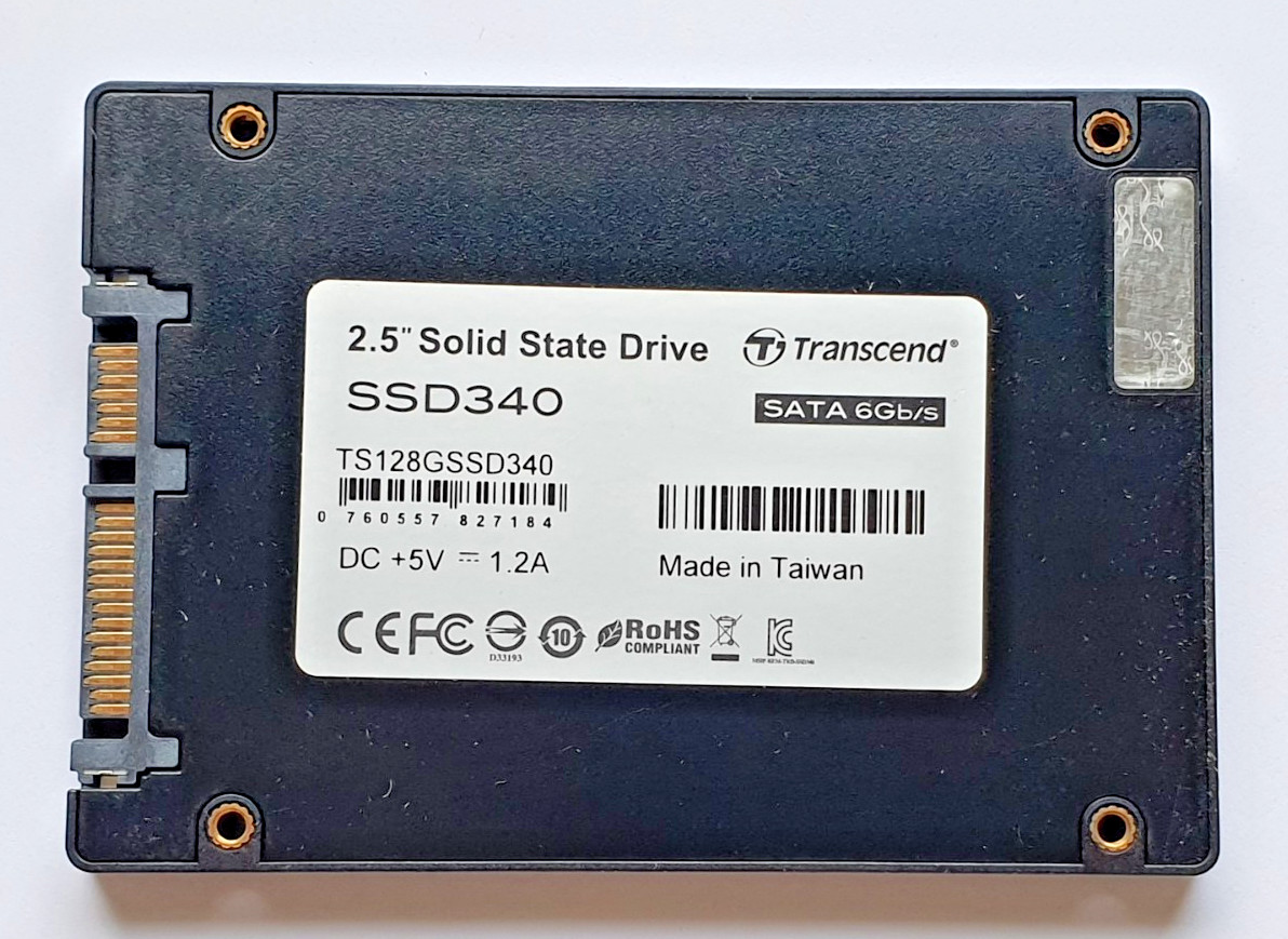 128GB SATA III Transcend SSD340 TS128GSSD340 2D-NAND MLC SSD 2.5" Hard Drive