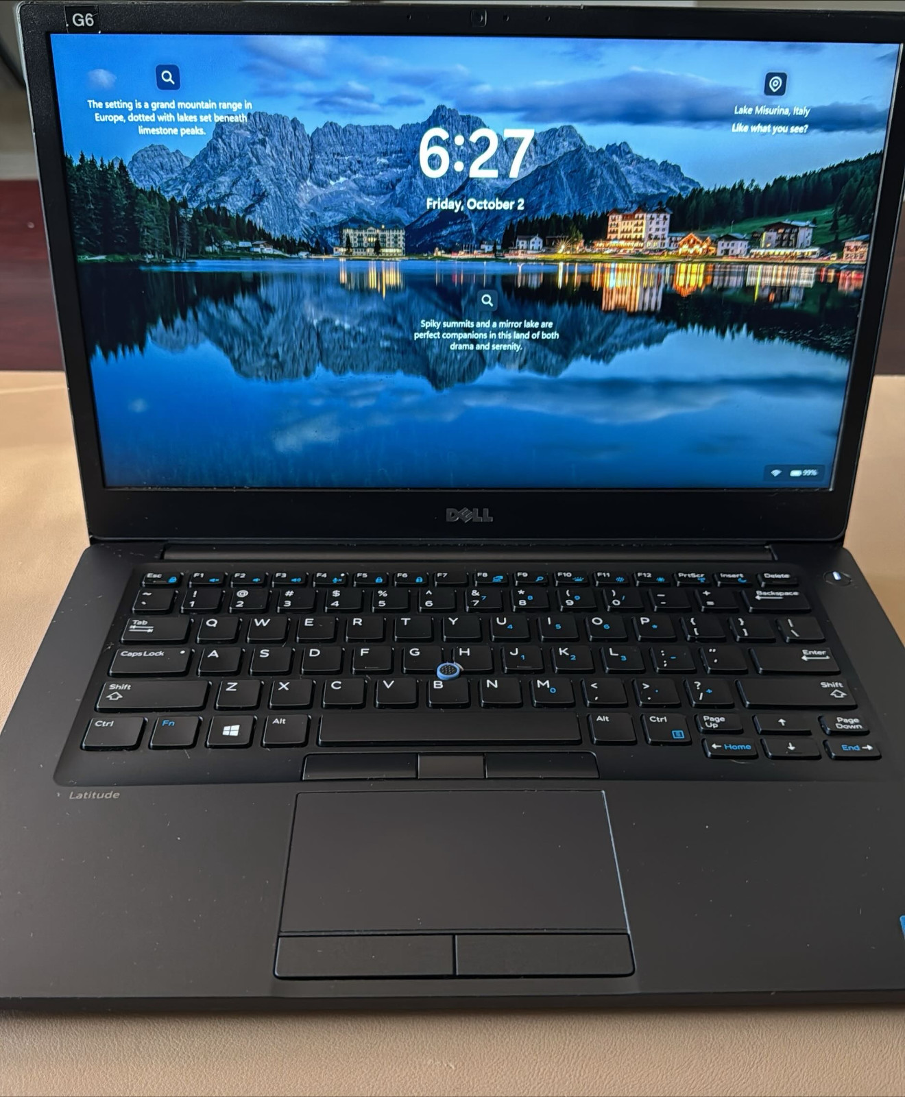Dell Latitude 7480 14" Laptop 2.4GHz i5-6300U 16GB RAM 256GB SSD Win 11 Pro #G6