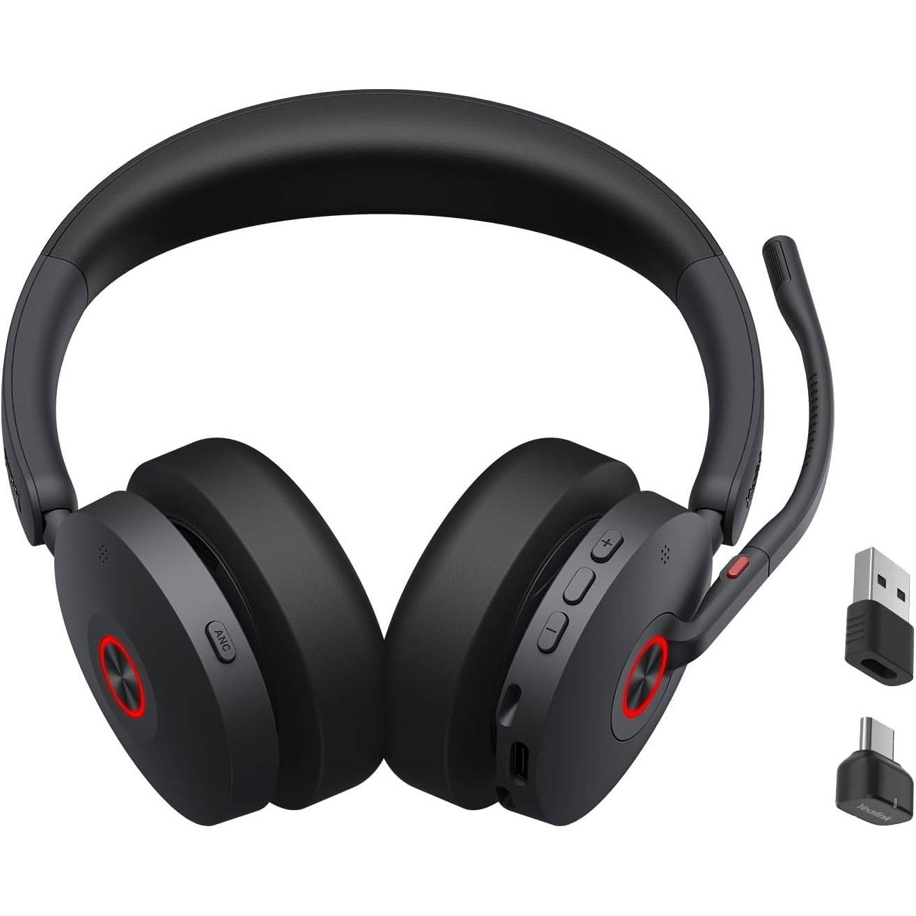 Yealink BH74 UC Bluetooth Wireless Headset ANC Black USB-C/A BH74-UC-USB-C/A