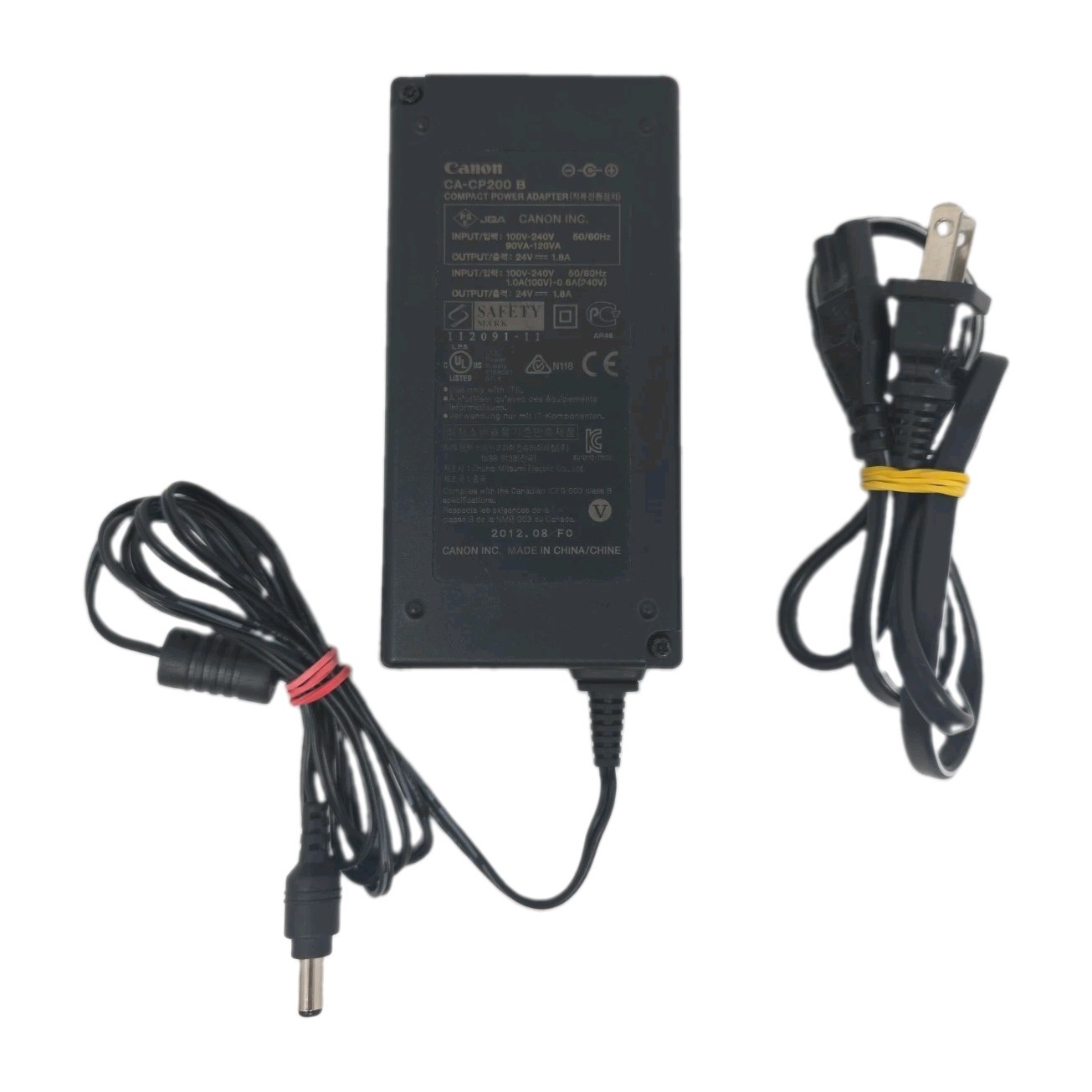 Genuine Canon Selphy CA-CP200B Power Adapter With AC Cord Genuine OEM