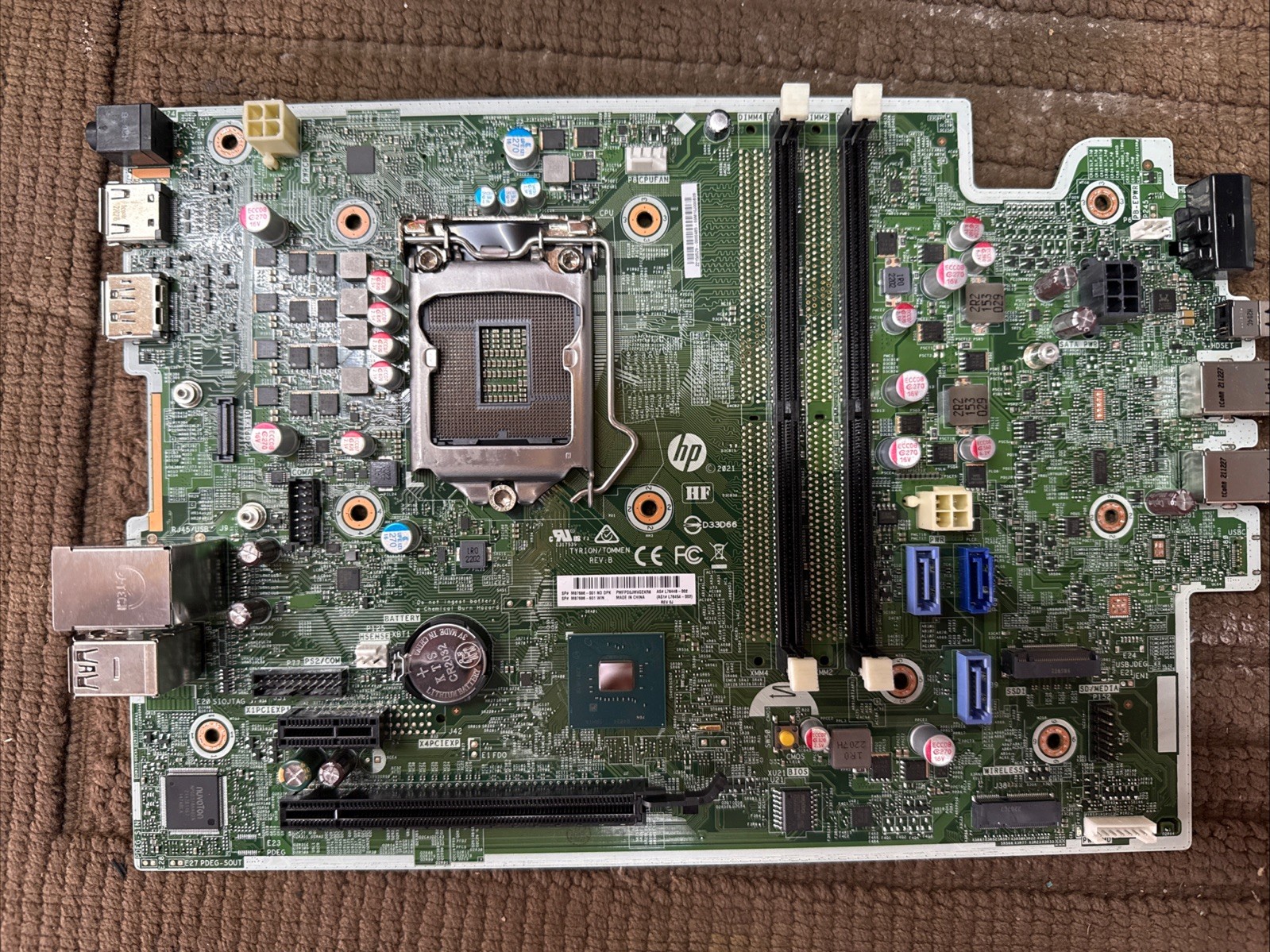 New For HP ProDesk 400 G7 SFF Motherboard DDR4 M87686-601 M87686-001 L76448-002