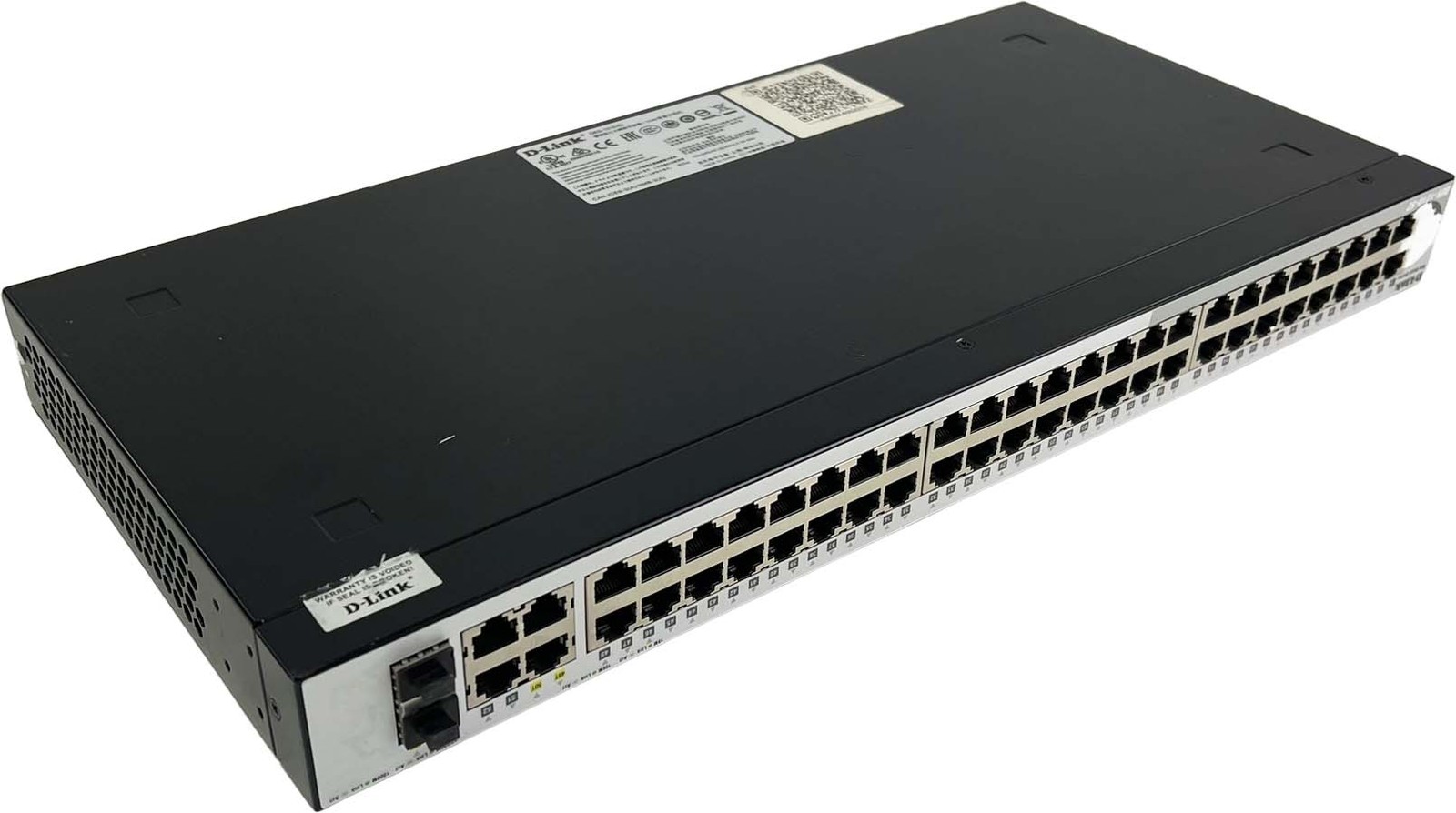 D-Link DES-1210-52 48-Port 2 SFP PoE 2 Layer Managed Network Switch (AVA)