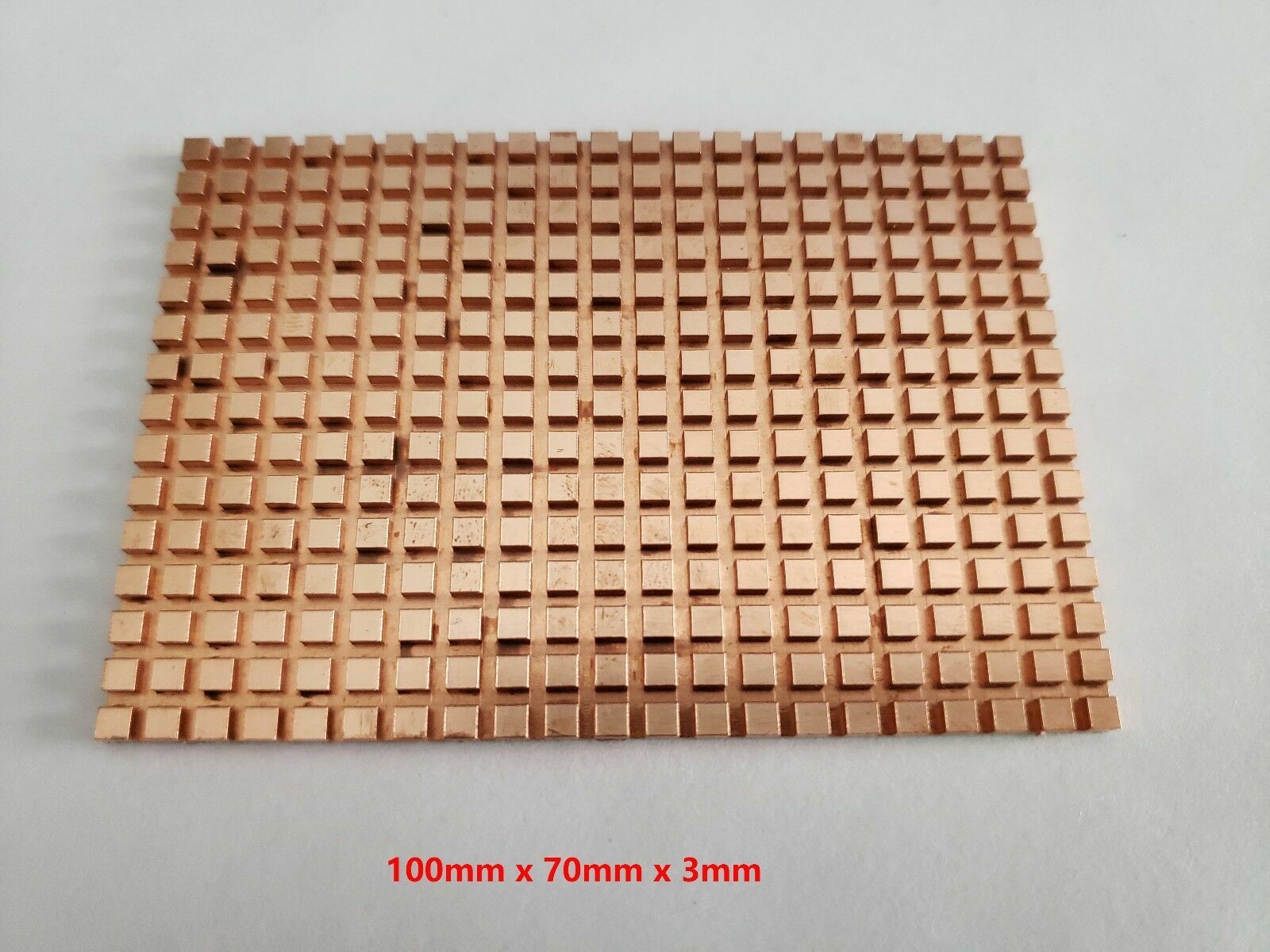 2.5" SATA HDD Hard Disk SSD 3MM Pure Copper Heatsink Passive Cooling Fin Cooler