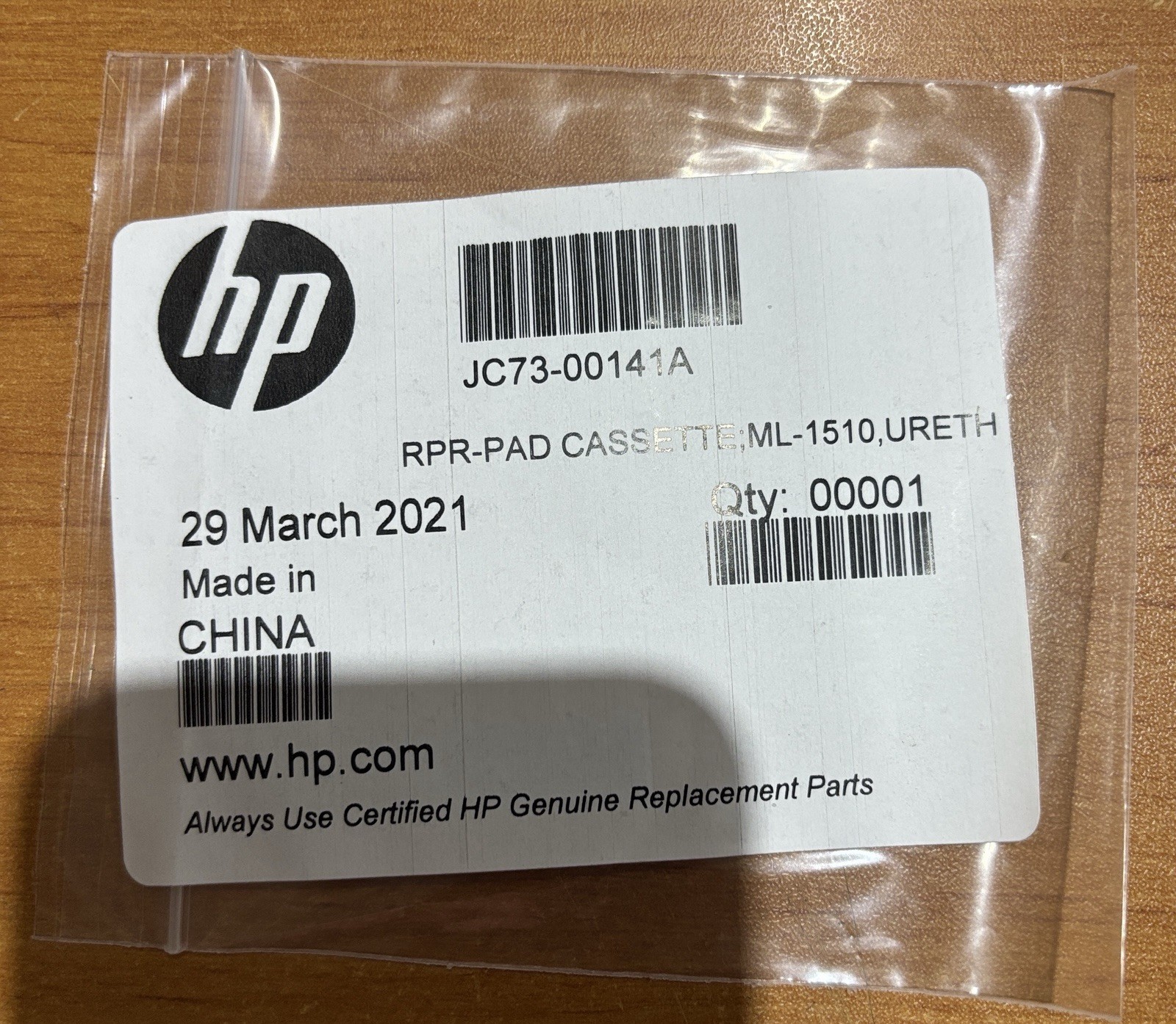 Genuine Samsung JC73-00141A Bottom Cassette Pad