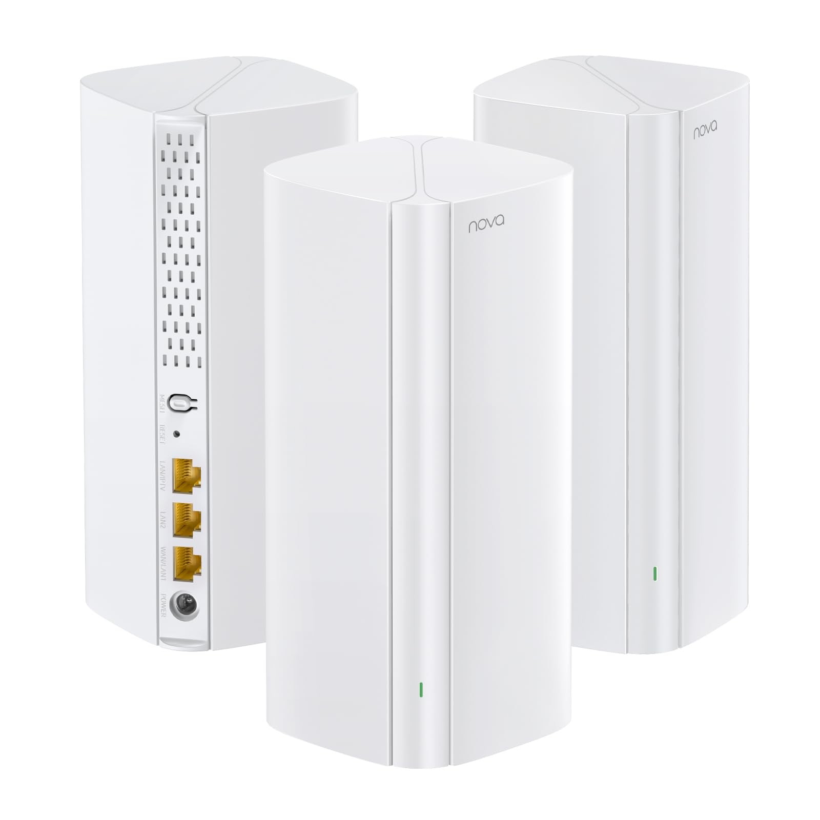 Tenda AX3000 WiFi 6 Mesh System Nova MX12– Whole Home 3 Pack, white