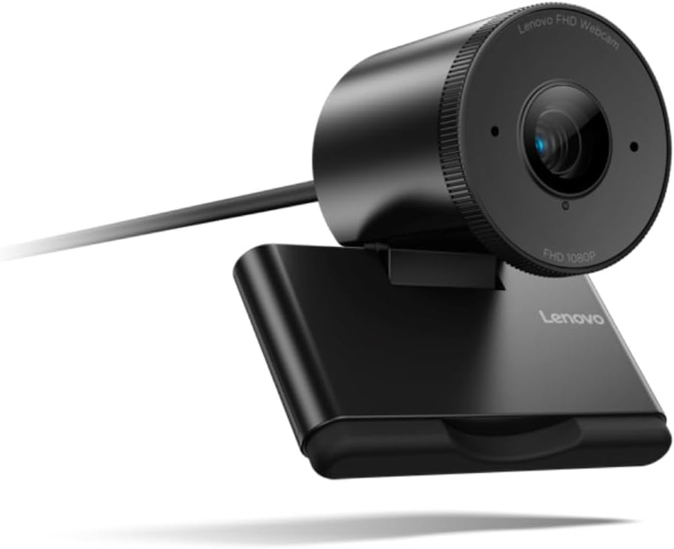 FHD Webcam, 1080P Resolution, 30 Fps, Dual Noise-Cancelling Microphones, AI Nois