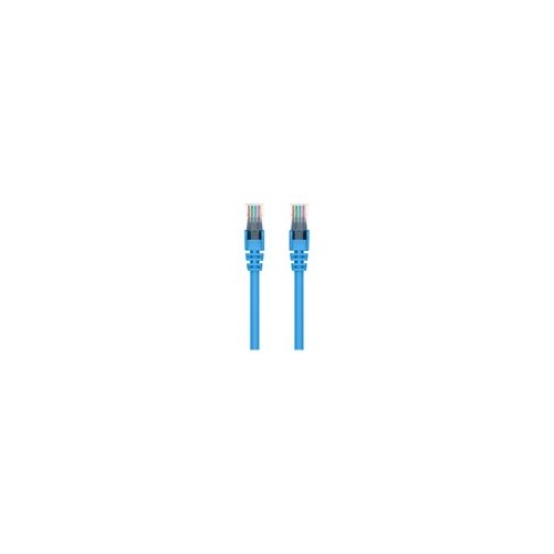 Belkin A3L980B14-BLU-S 14FT CAT6 SNAGLESS PATCH CABLE 4PAIR RJ45M/M BLUE