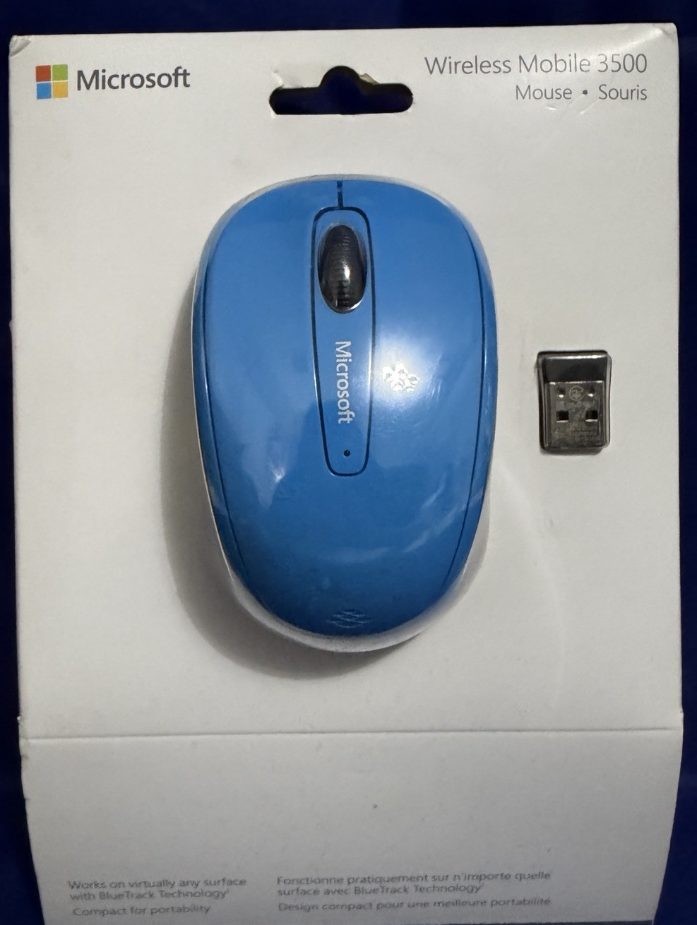 Microsoft Wireless Mobile Mouse 3500 USB Dongle Model- 1571 , 1496 - GMF-00273