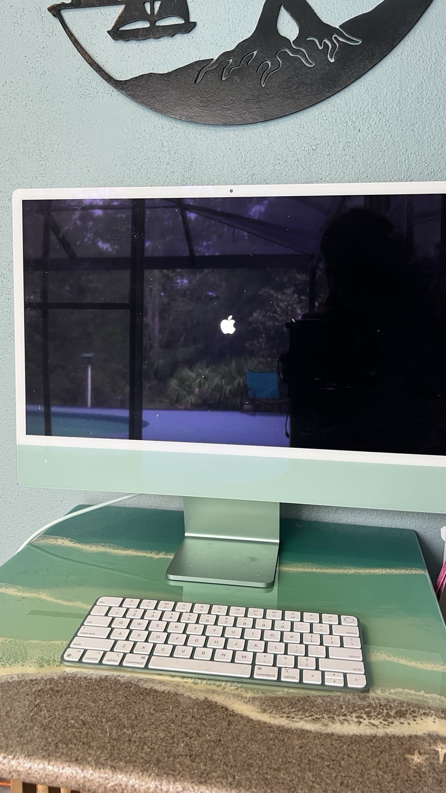 Apple iMac Desktop In Green, 1TB storage, New In Original Box With Accessories