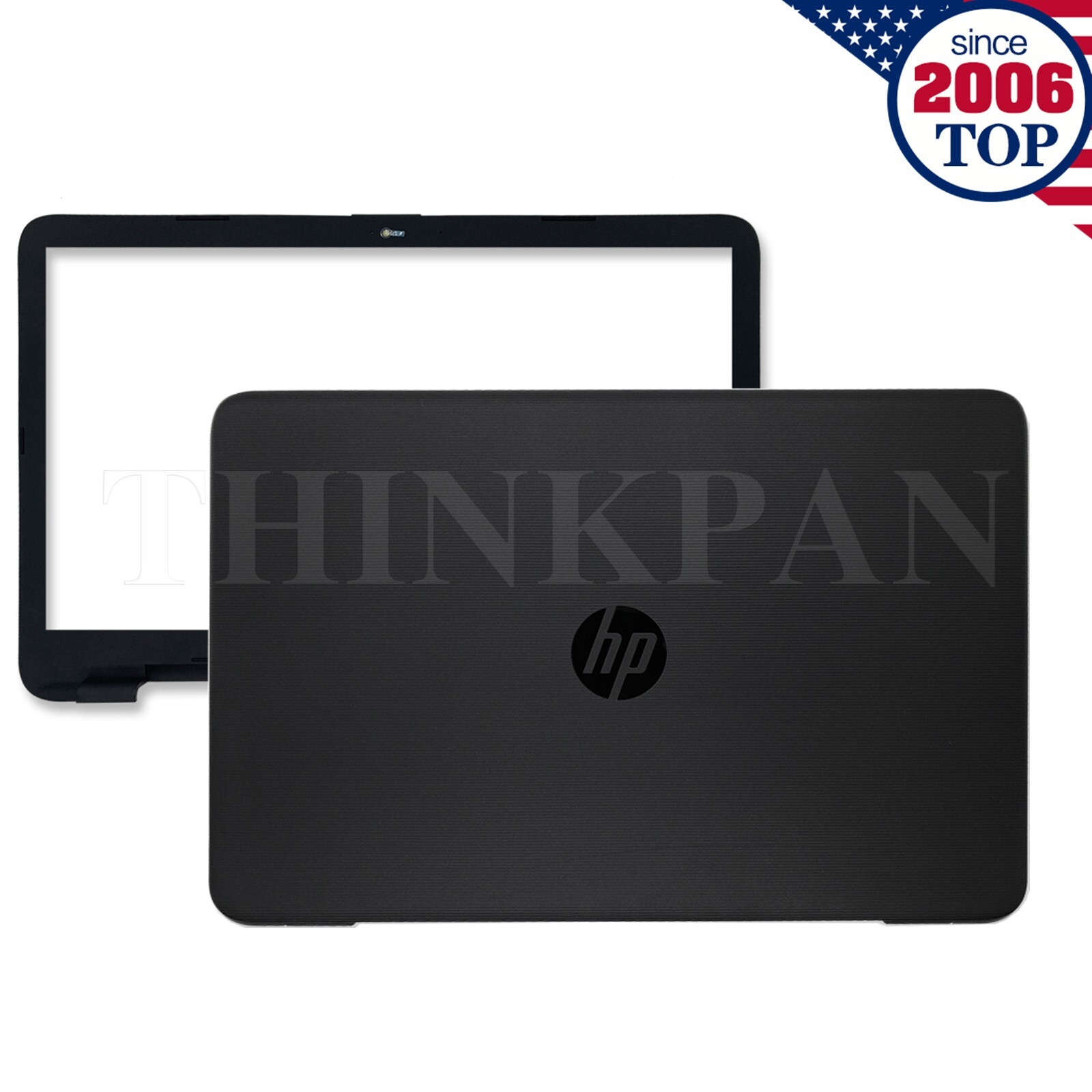 New Black LCD Back Cover+Front Bezel For HP 17-X 17-Y 856591-001 856585-001 USA