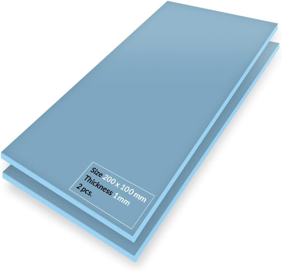 TP-3: Premium Performance Thermal Pad, 200 X 100 X 1.0 Mm (2 Pieces) - H