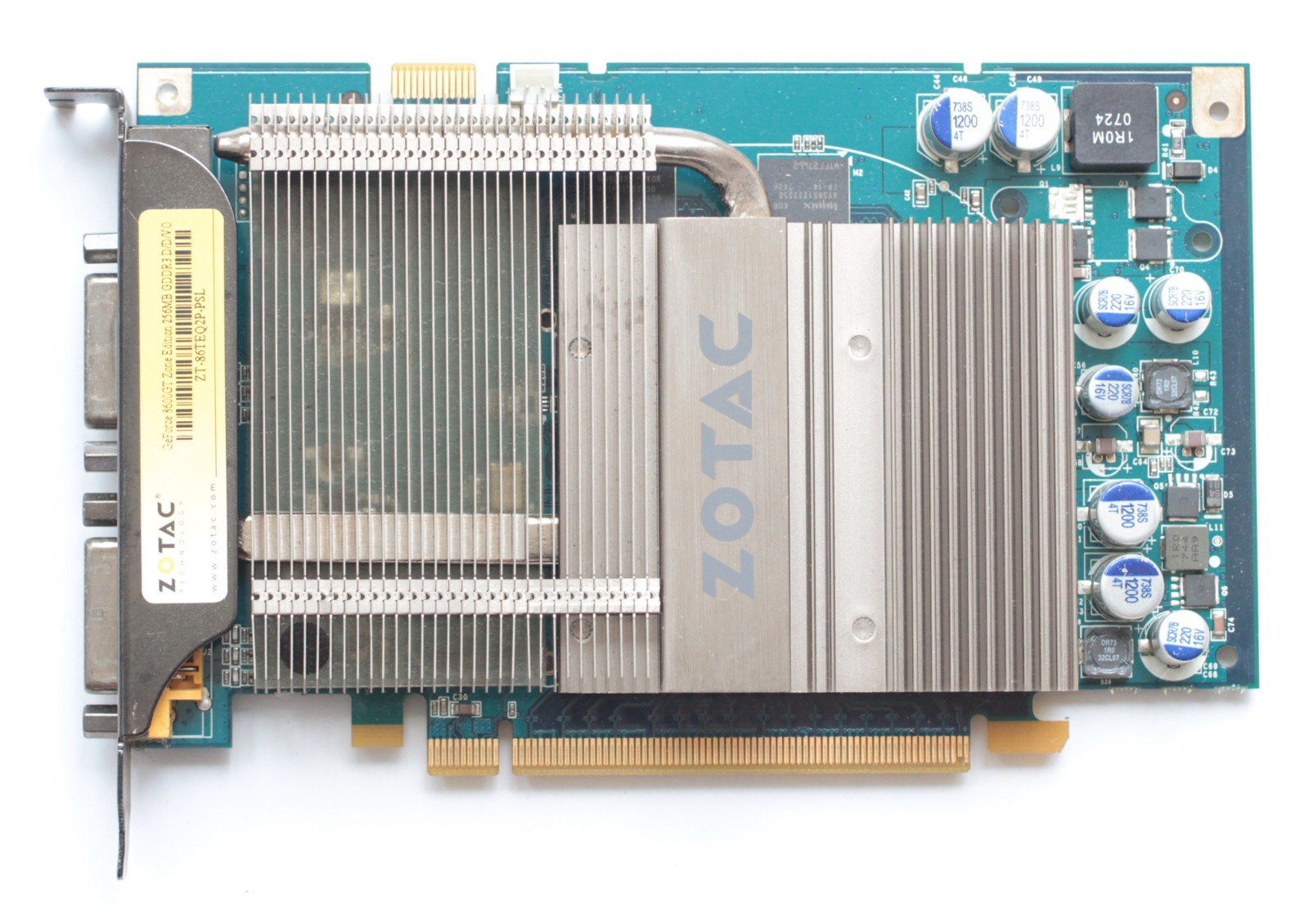 PCI-Ex video card - Zotac 8600GT Zone Edition - GeForce 8600GT - 256MB - TESTED