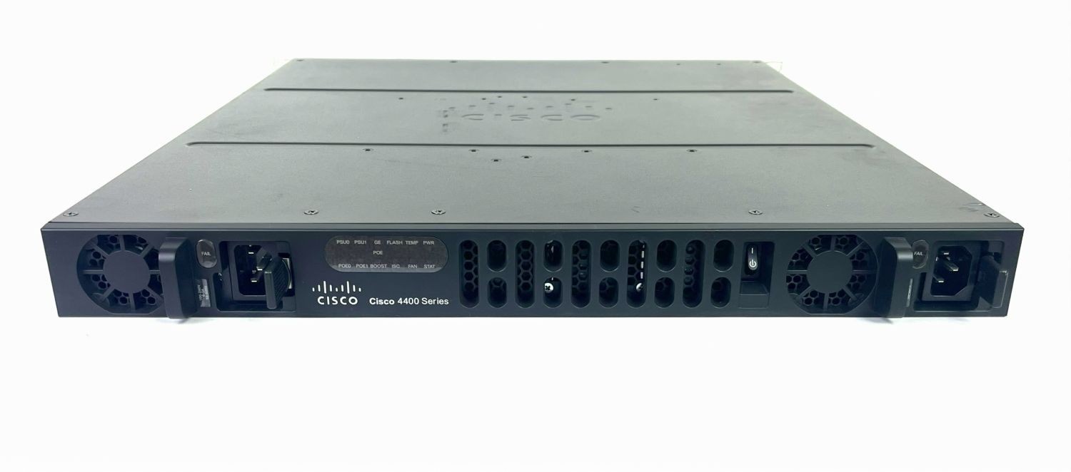 Cisco ISR4431/K9 Router 2x NIM-8MFT-T1/E1 16-Port T1/E1 NIM