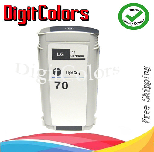 130ml Light Gray C9451A ink Cartridge For HP 70 Ink fit Designjet Z3200 z5400