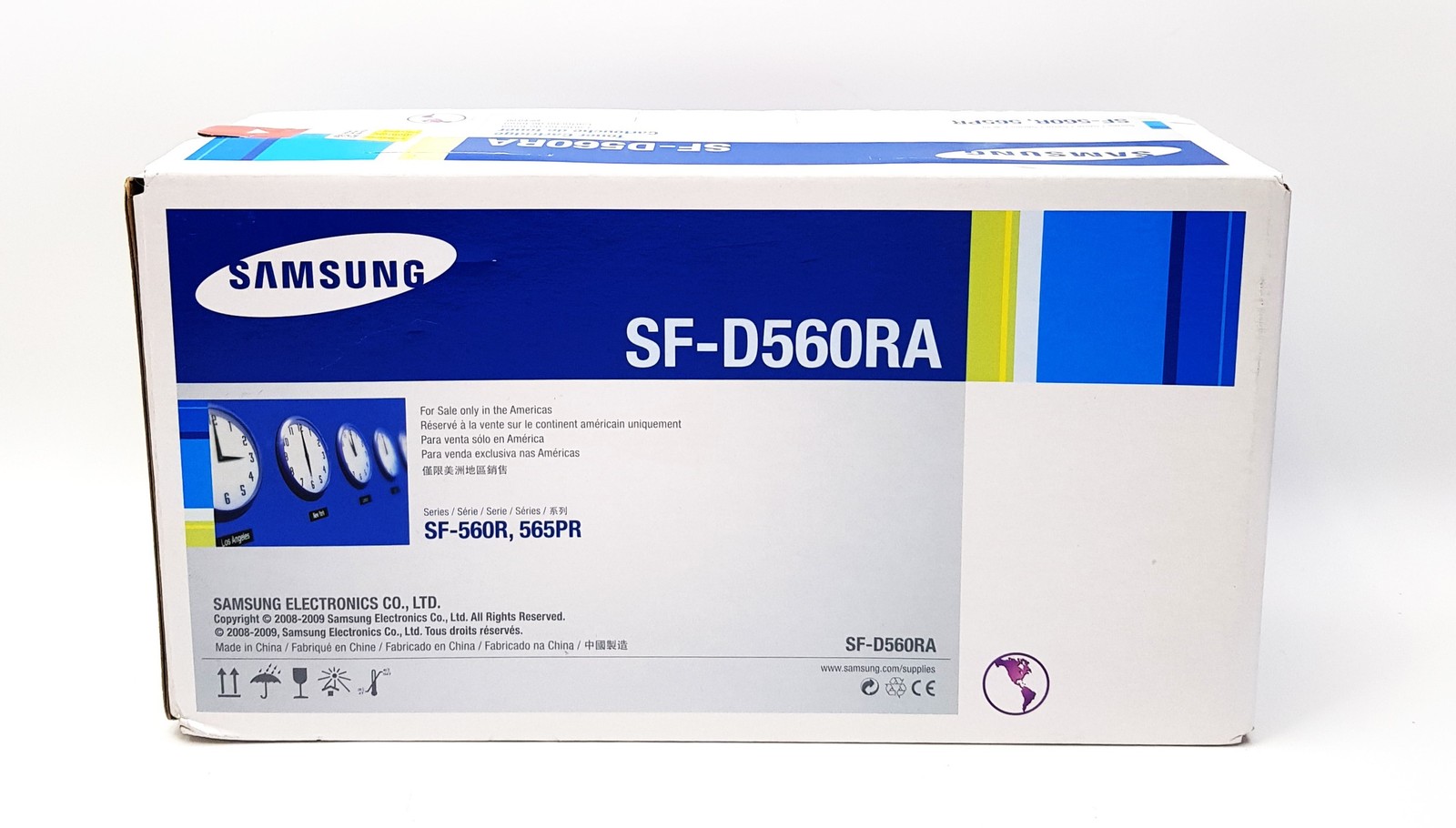 Genuine Samsung SF-560R 565PR Black Standard Yield Toner Cartridge SF-D560RA