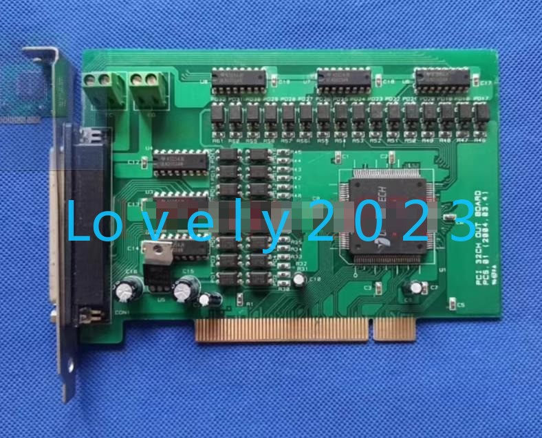 1pc used PCI 32CH OUT BOARD PCS.01 Acquisition Card
