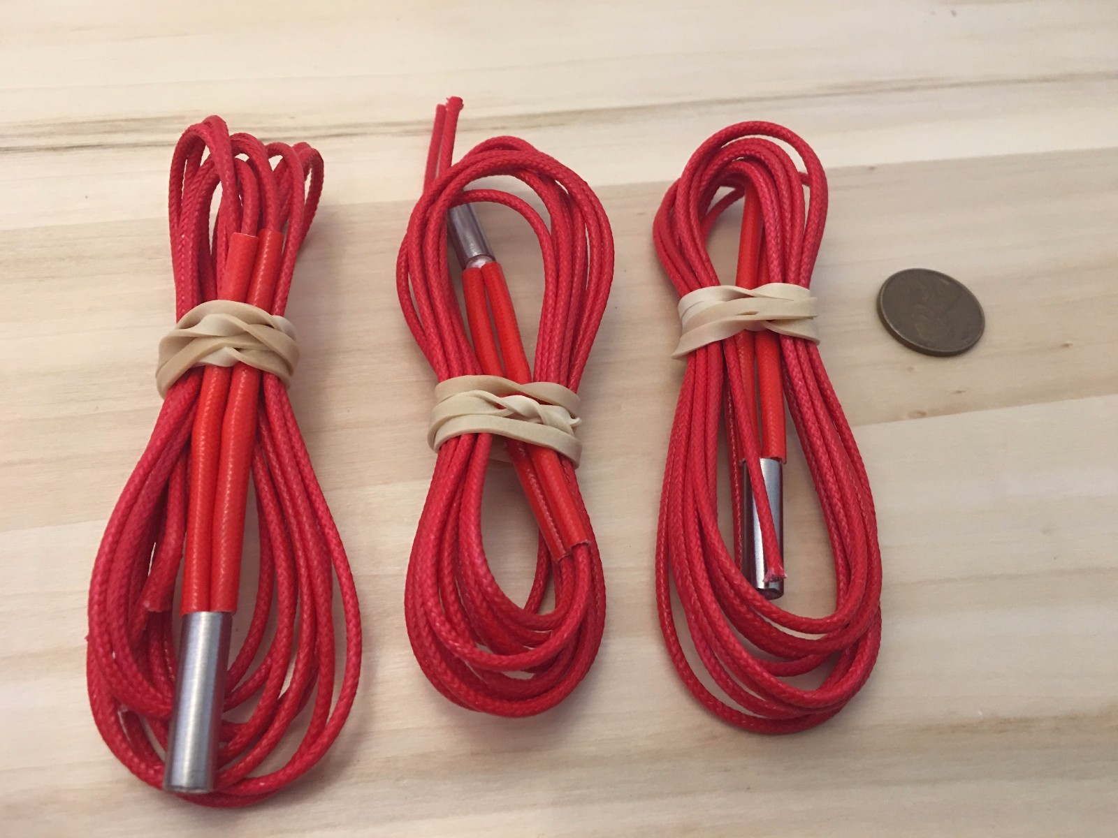 3 pcs Reprap 24V 40W Ceramic Cartridge Heater for 3D Printer Prusa Mendel up