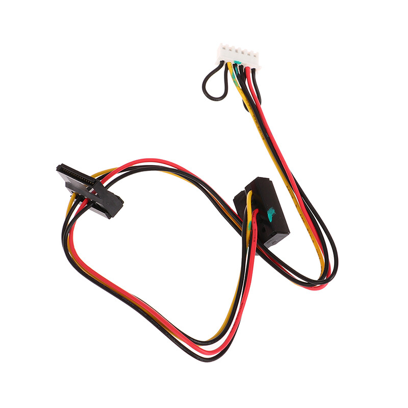 1PC 6-Pin To 2-Port HDD SATA Power Socket Cable Conector For Acer Computer NEW